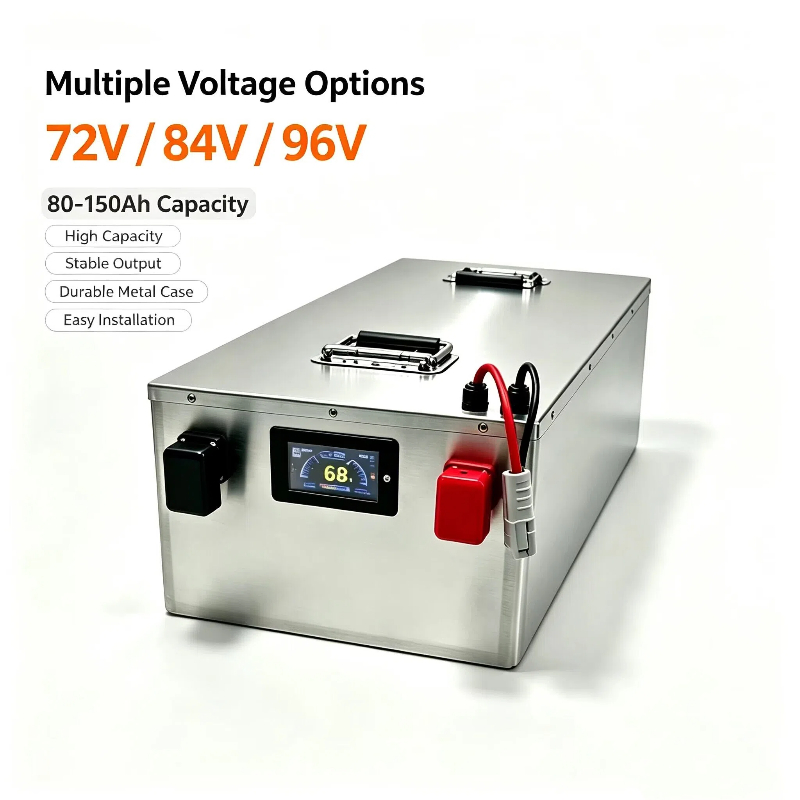 LIFEPO4 Battery Pack with BMS  - Lifepo4 72V 100Ah Battery Pack Ev recension och pris