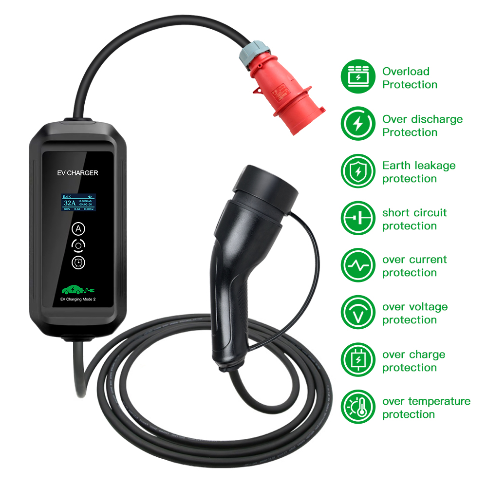 EV Charger 22kw 3 Phase Type 2 - Ev Charger Type 2 22Kw 32A 3 Phase recension och pris