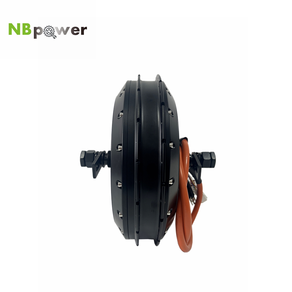 NBpower 18x22mm Axle  40H QS 2 - Qs Motor 273 8000W Hub Motor recension och pris