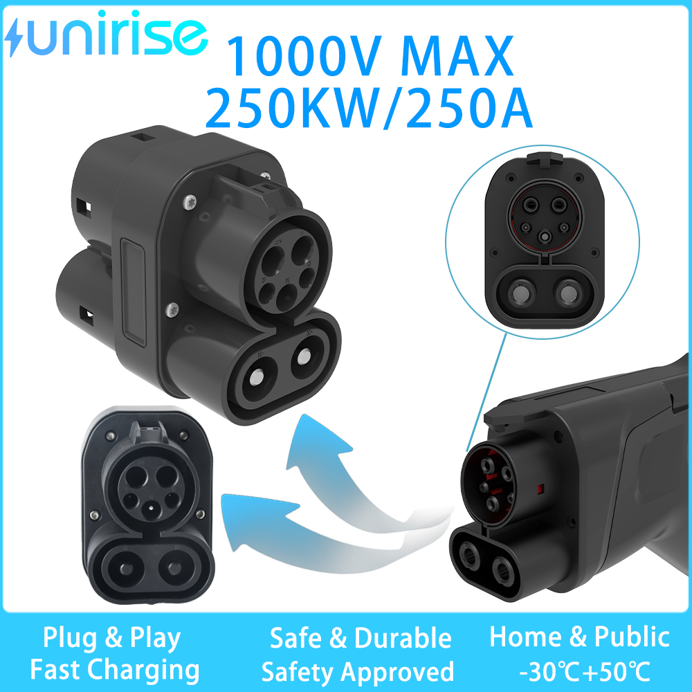 EV Charger Adapter CCS1 to CCS - Ccs2 Fast Charging Socket 250A recension och pris